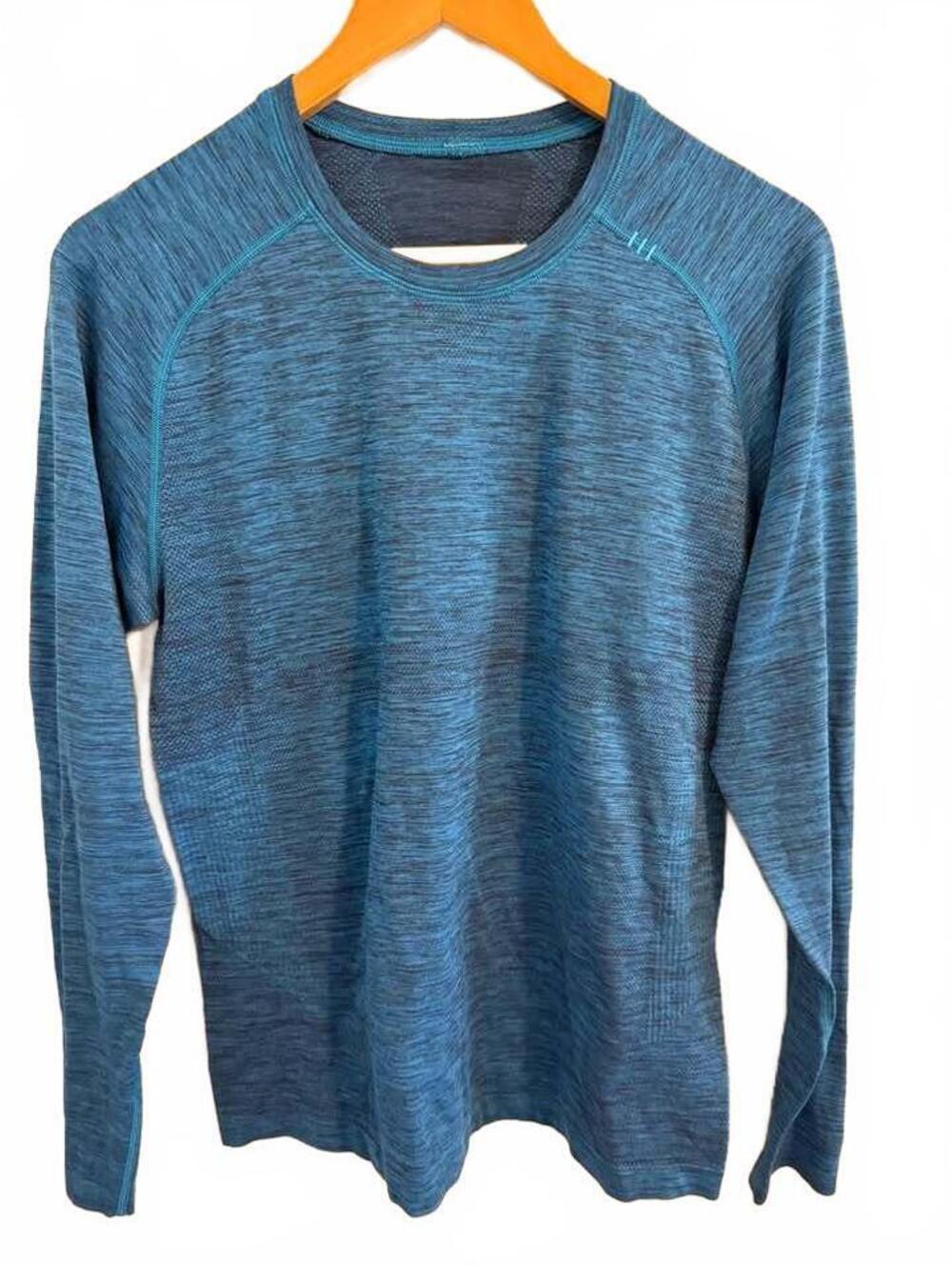 Lululemon Metal Vent Tech Long Sleeve Shirt - Size M - Blue Heather